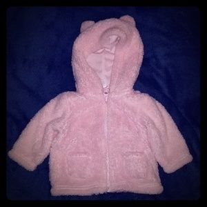 Plush fleece jacket